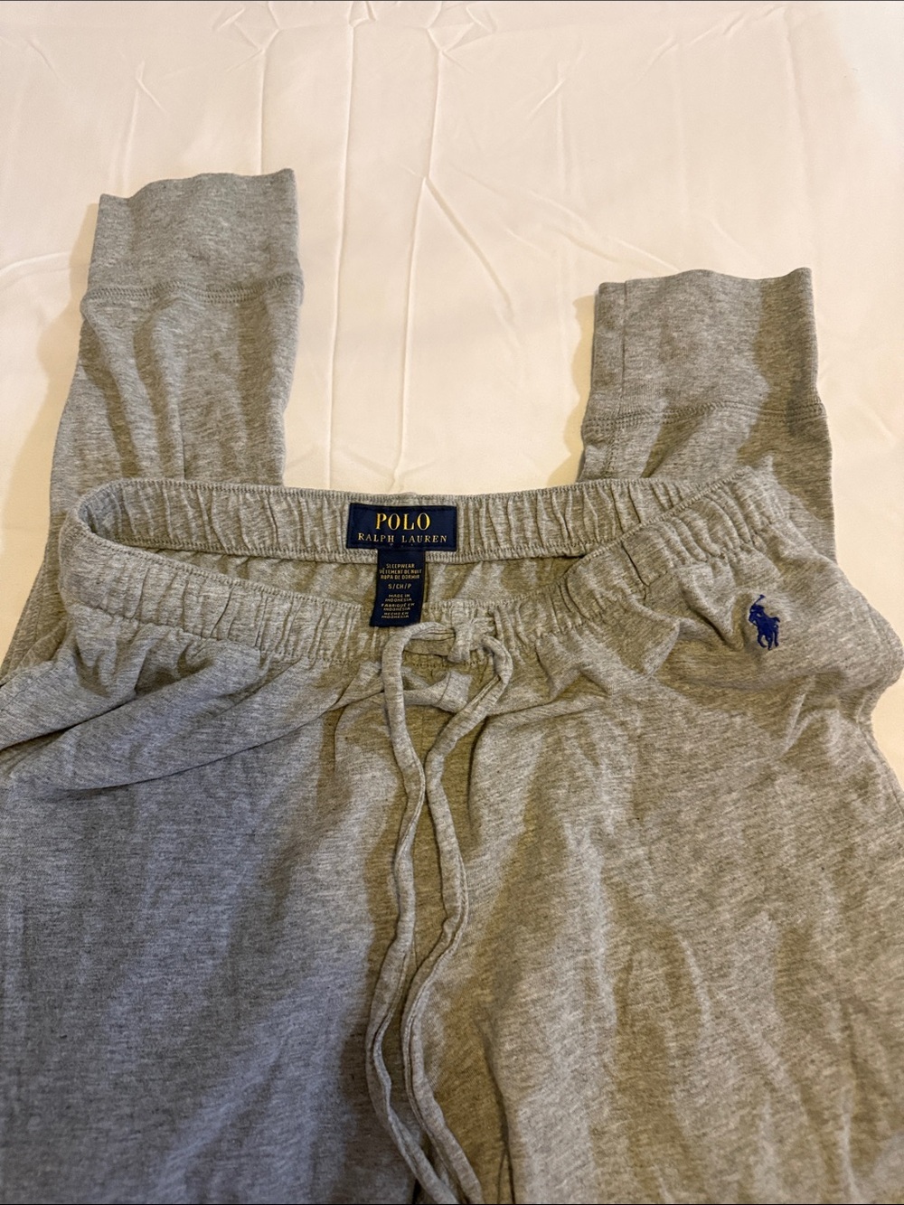 Polo by Ralph Lauren Gray Sweatpants with Blue Pony